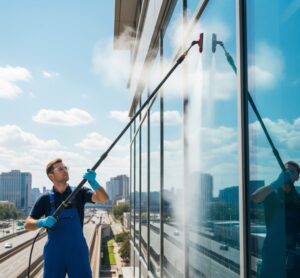 Hot Water Window Cleaning in Canvey Island