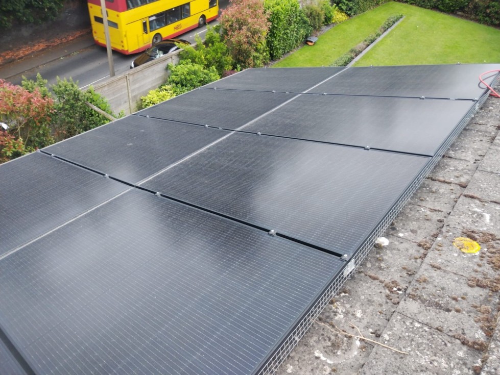 Little Wakering Solar Panel Cleaning