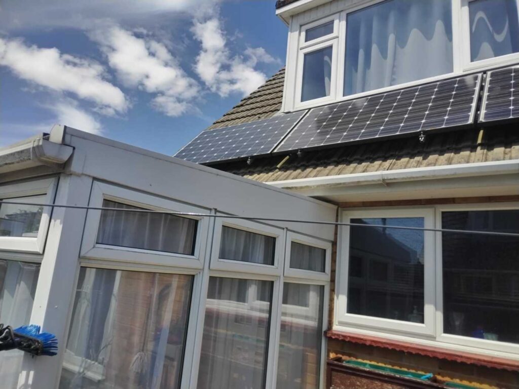 South Fambridge Solar Panel Cleaning